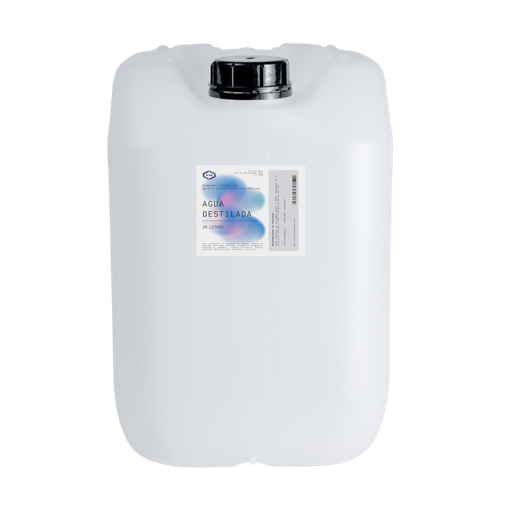 [DIMAPAD-20L] AGUA DESTILADA, 20 LITROS, AGUAPURA